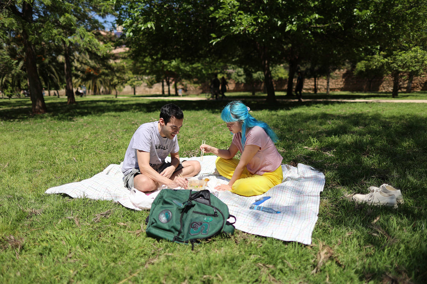 Fotos: Las tribus del Jardín del Turia de Valencia