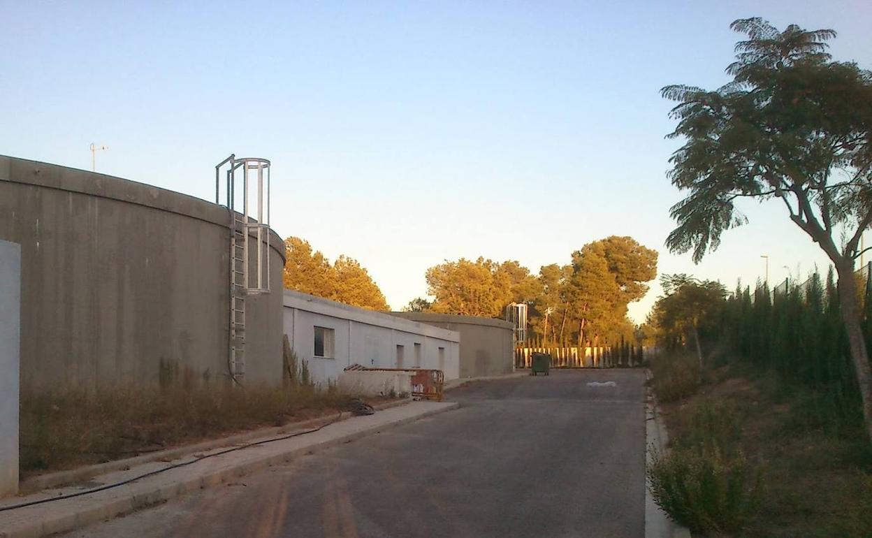 Depósito de agua de San Antonio de Benagéber. 