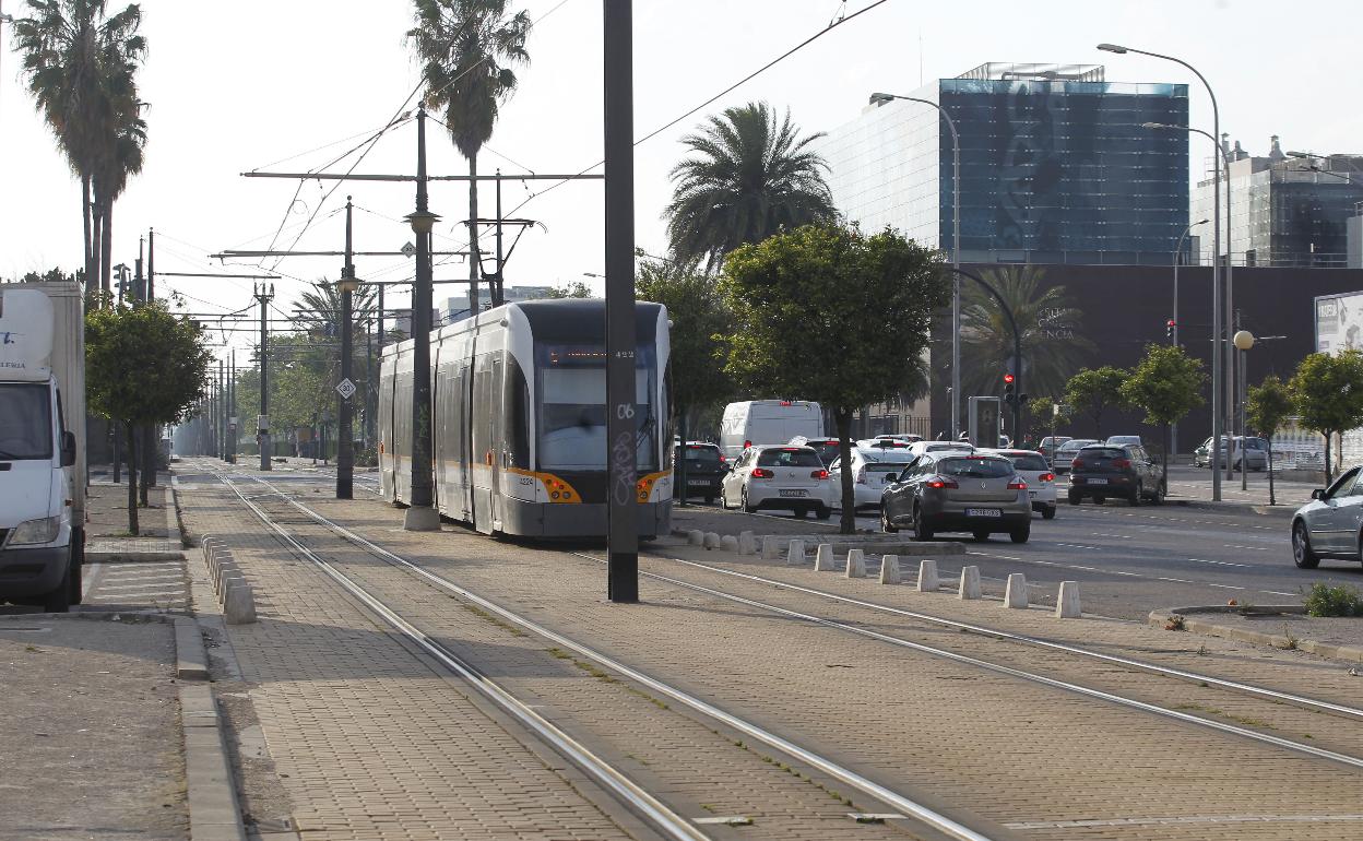 Un tranvía, en una imagen de archivo 