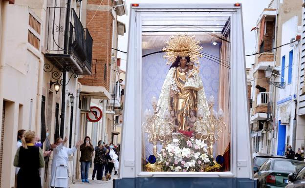 Recorrido de la Peregrina, por las pedanías del sur de Valencia. 