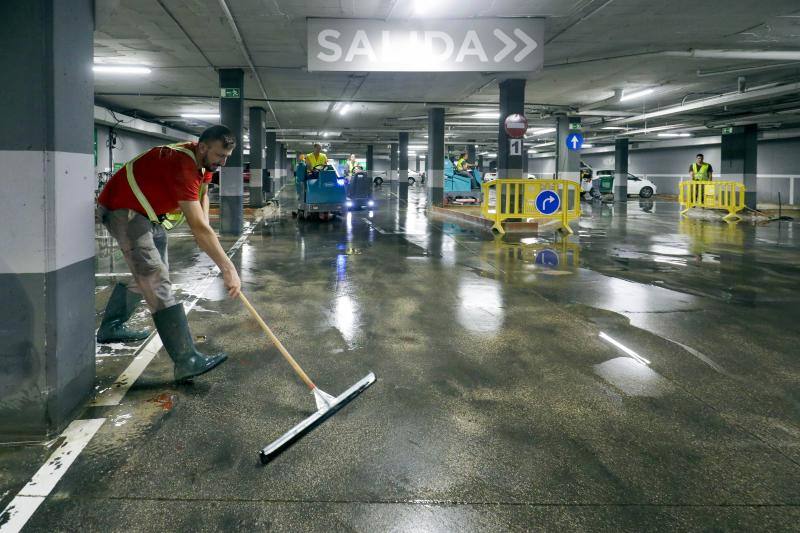 Fotos: Vecinos de Bétera afectados por filtraciones de agua en garajes, trasteros y viviendas se unen en una plataforma