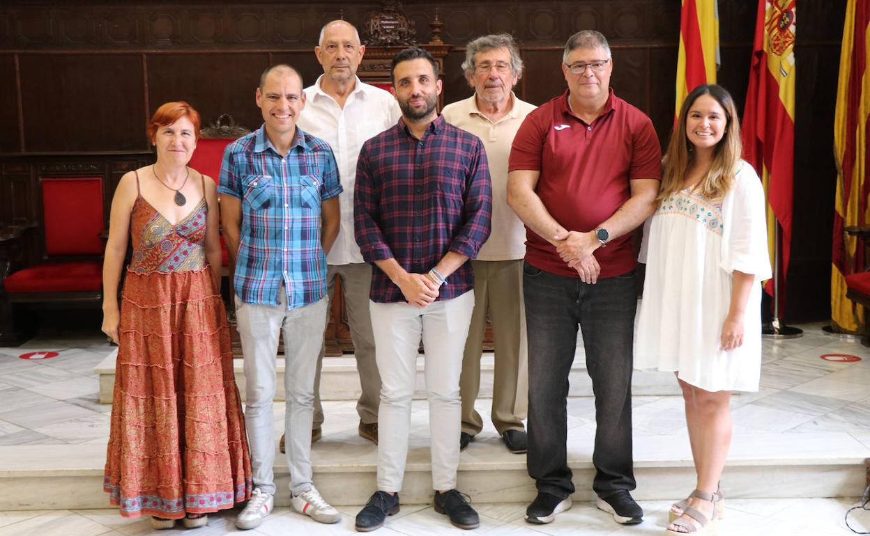 Un momento de la presentación de la labor de la Fundación. 