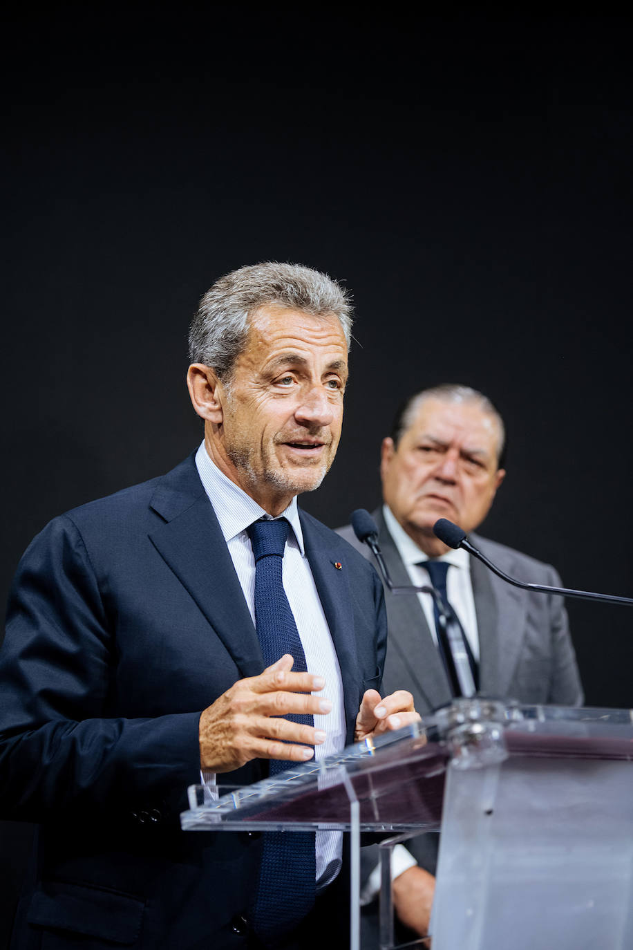 Discurso del expresidente de la República francesa, Nicolas Sarkozy.