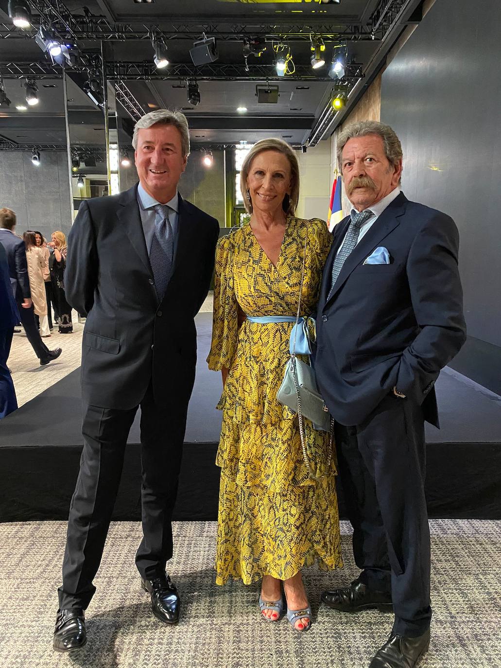 Ignacio Jiménez de la Iglesia, Ángela Linares y Pepe Herrera.