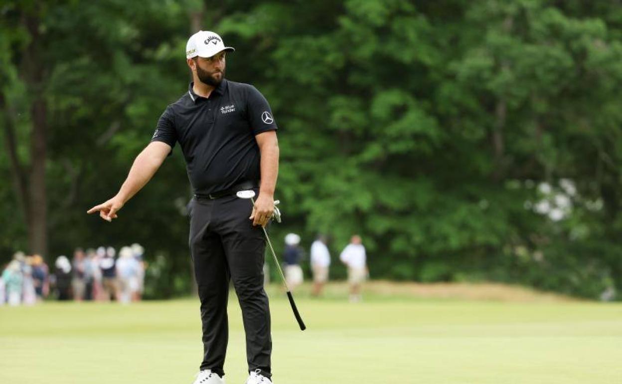 Jon Rahm en el US Open.