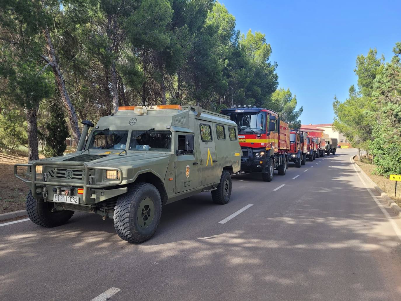 Fotos: Declarado un incendio en Viver y Caudiel