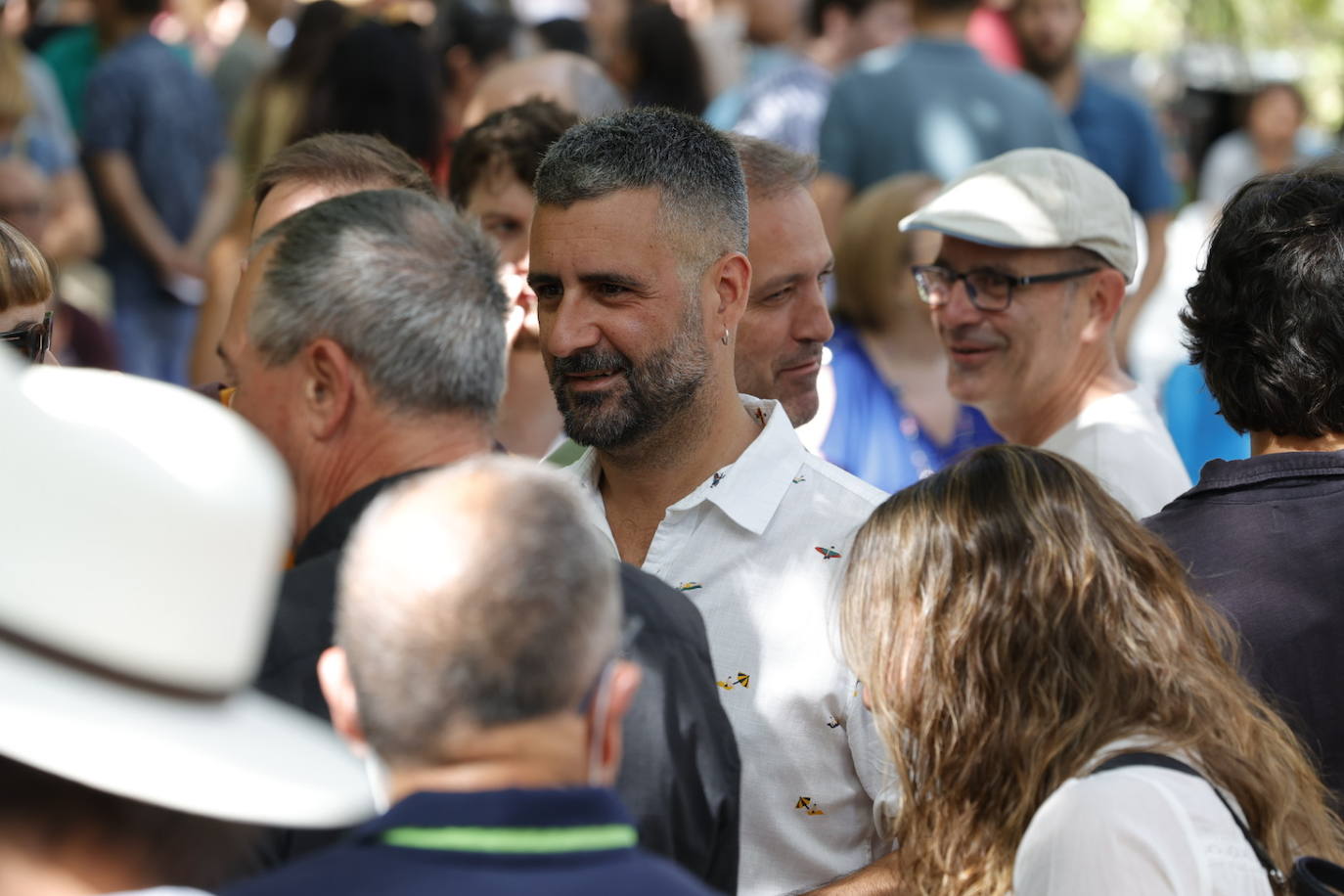 Fotos: Primer acto de partido de Compromís tras la imputación de Oltra