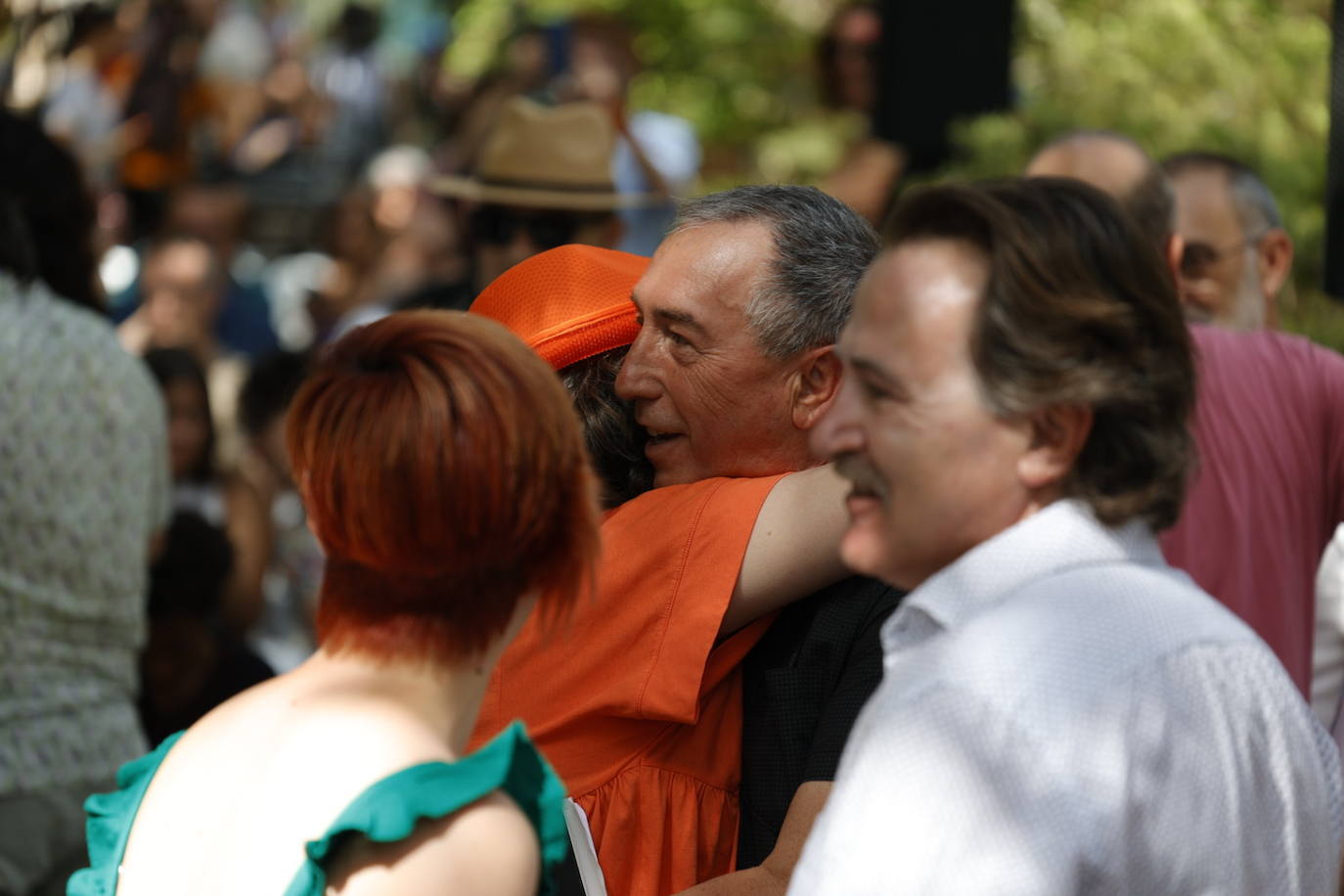 Fotos: Primer acto de partido de Compromís tras la imputación de Oltra