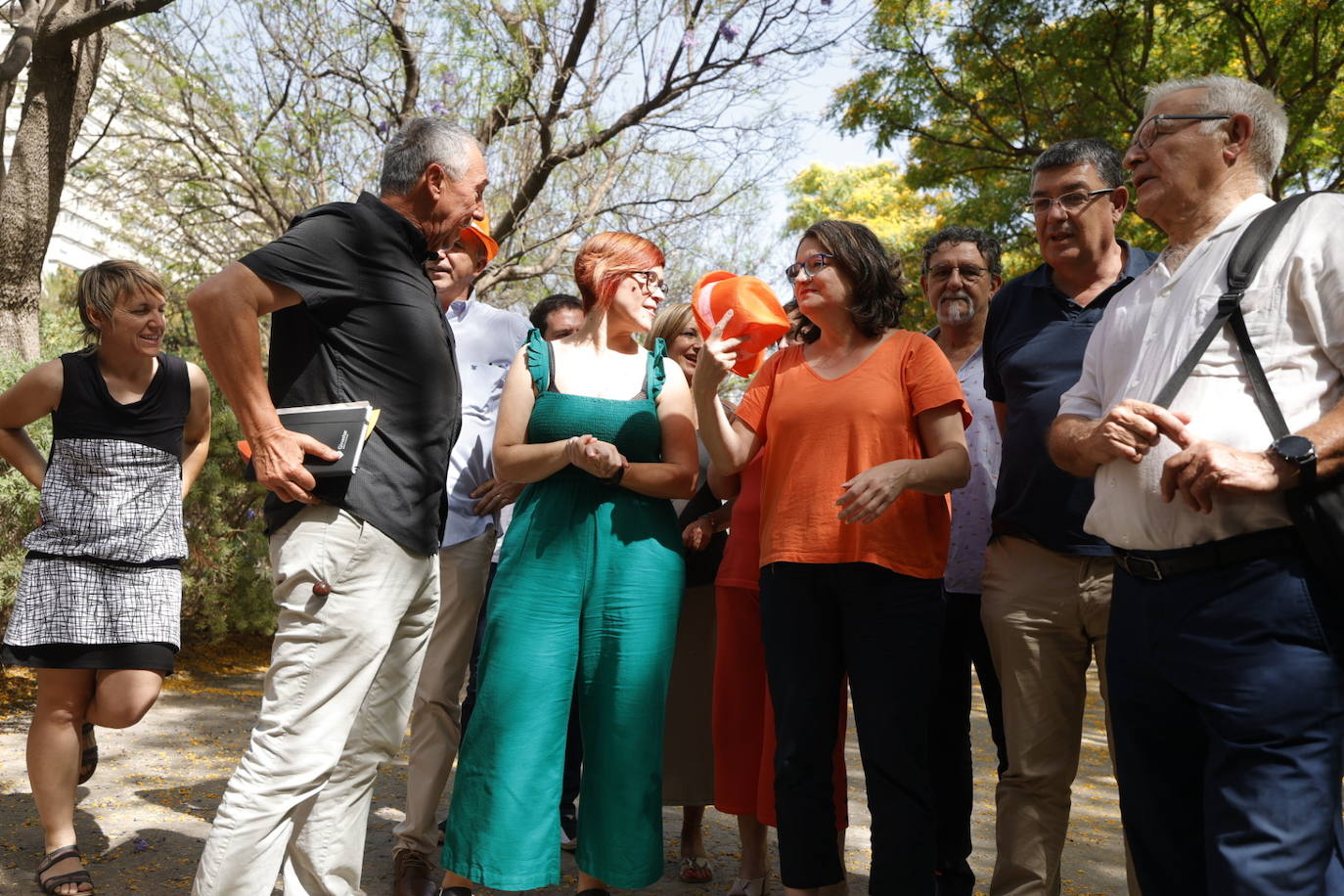 Fotos: Primer acto de partido de Compromís tras la imputación de Oltra