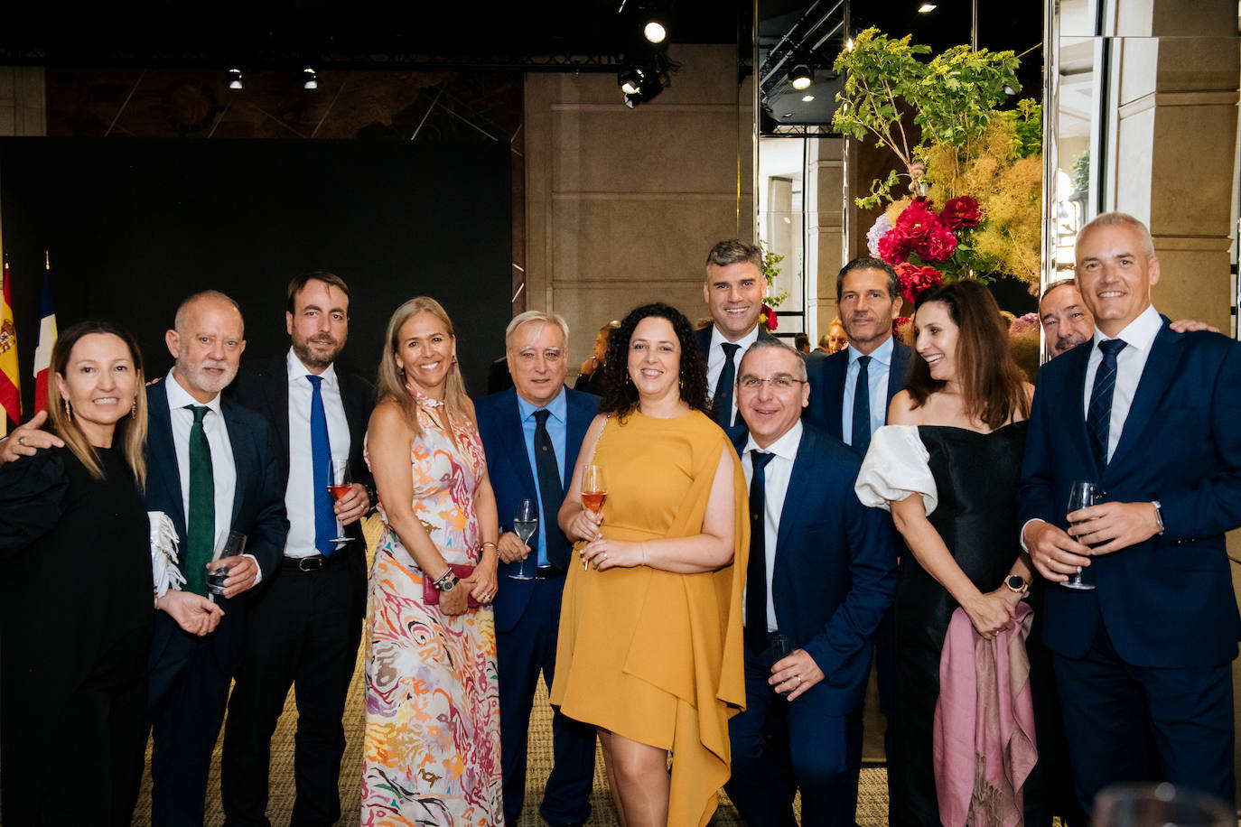 Casi 150 personas han compartido junto a Vicente Boluda y Esther Pastor la entrega de la medalla de la Legión de Honor de Francia.