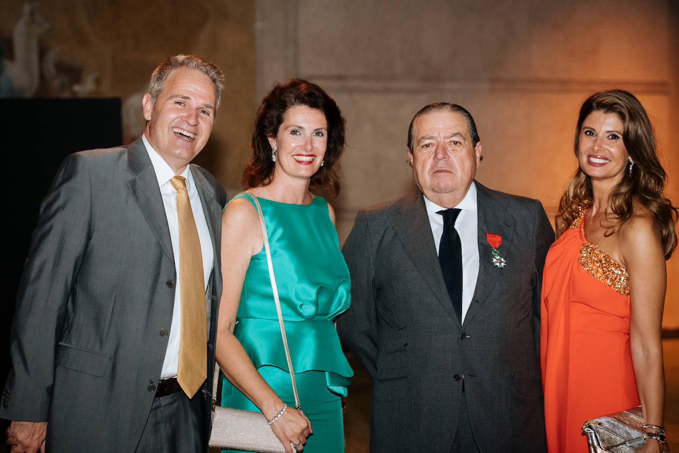 Casi 150 personas han compartido junto a Vicente Boluda y Esther Pastor la entrega de la medalla de la Legión de Honor de Francia.