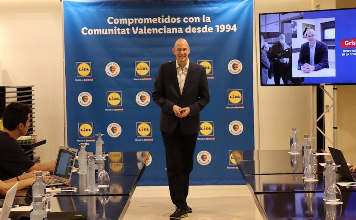 Grischa Voss, director regional de Lidl en la Comunitat Valenciana. 