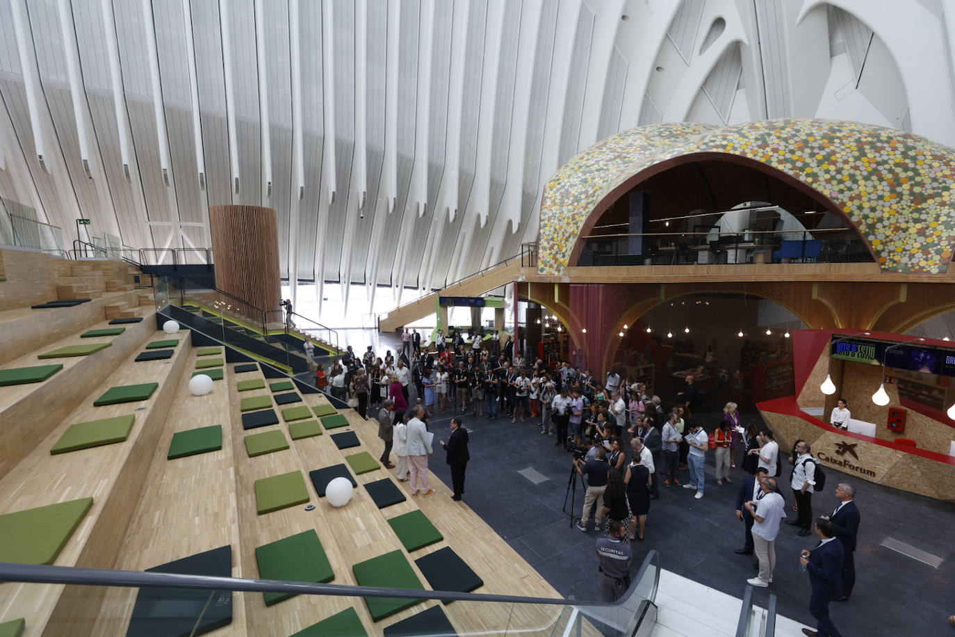 Fotos: Inauguración de Caixaforum en Valencia