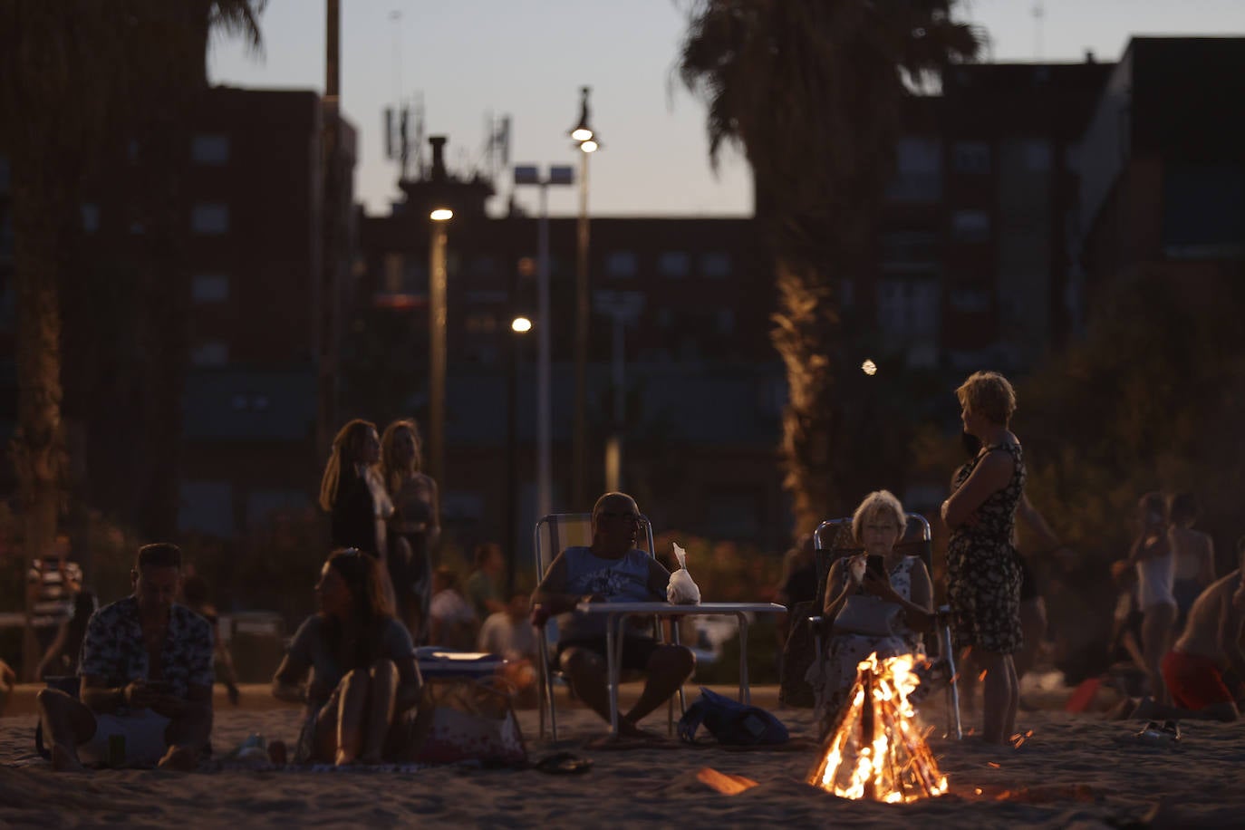 Fotos: La Noche de San Juan 2022 en Valencia