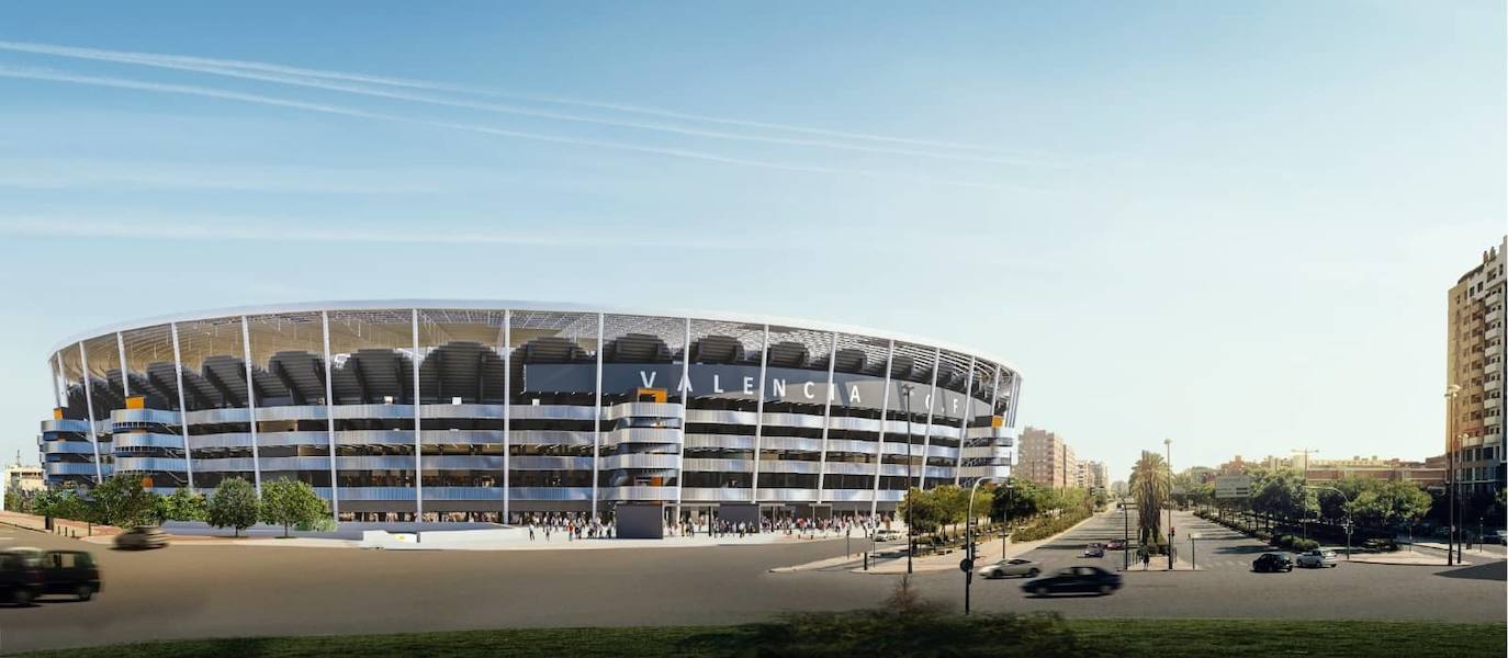 Fotos: Así quedará el nuevo Mestalla con el proyecto del Valencia CF