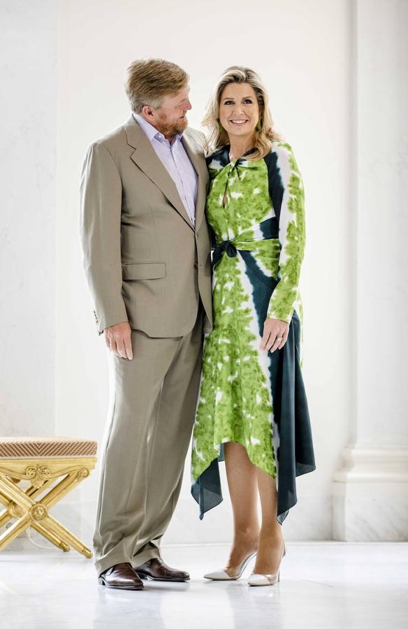 El rey Willem-Alexander y la reina Máxima. 