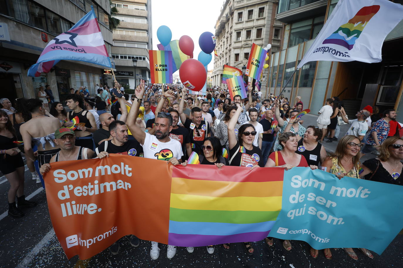 Fotos: Valencia celebra el día de Orgullo LGTBI+ 2022