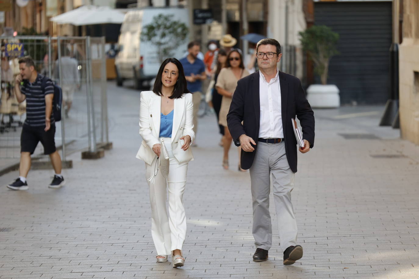 Aitana Mas ha tomado posesión del cargo en el Palau de la Generalitat. 