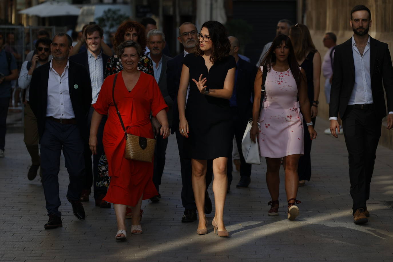 Aitana Mas ha tomado posesión del cargo en el Palau de la Generalitat. 