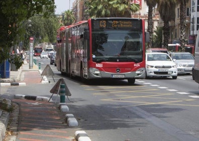 Imagen secundaria 1 - Zona en obras de la avenida de Pérez Galdós. 