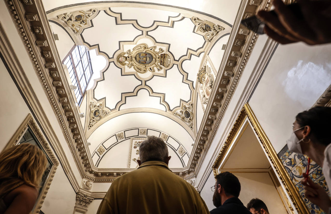 Fotos: Los últimos hallazgos en la parroquia de San Nicolás de Valencia al descubierto