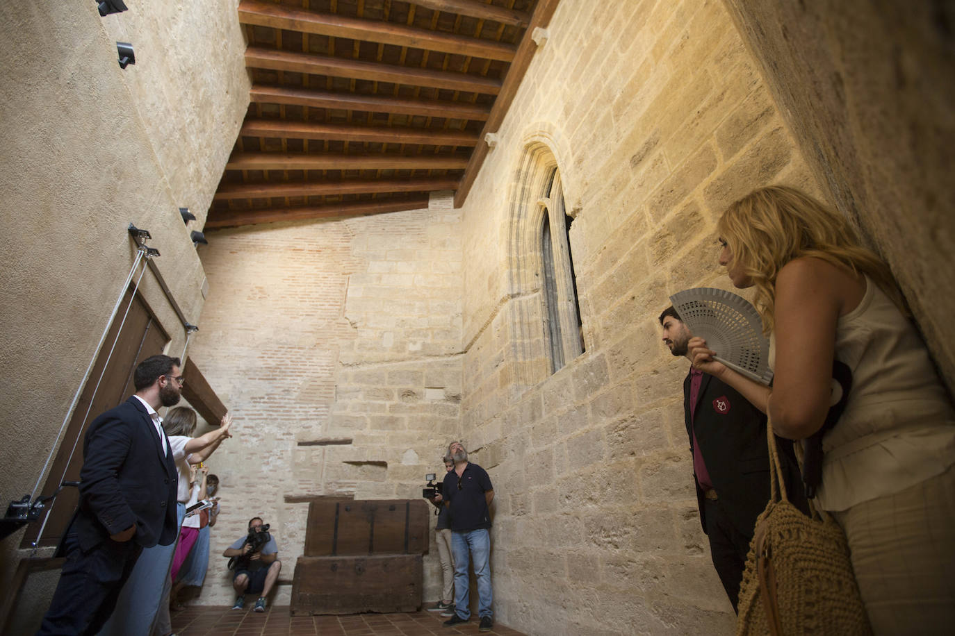 Fotos: Los últimos hallazgos en la parroquia de San Nicolás de Valencia al descubierto