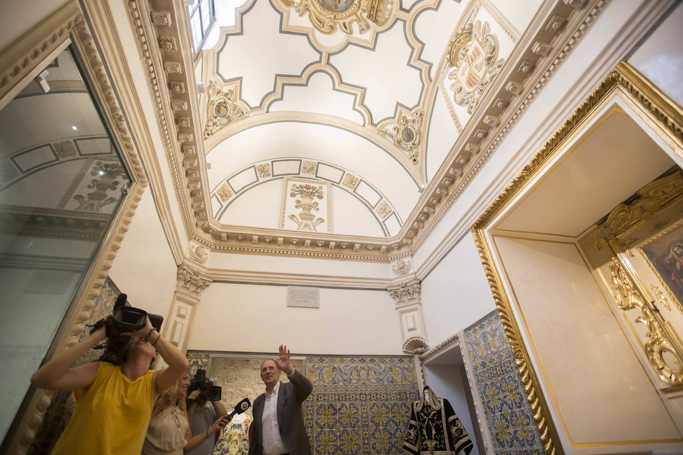 Fotos: Los últimos hallazgos en la parroquia de San Nicolás de Valencia al descubierto