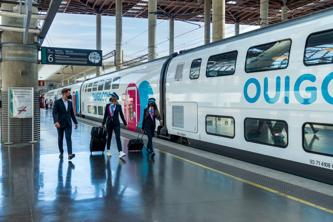 El 30 de junio se han presentado los trenes Ouigo que harán la ruta Valencia-Madrid. 