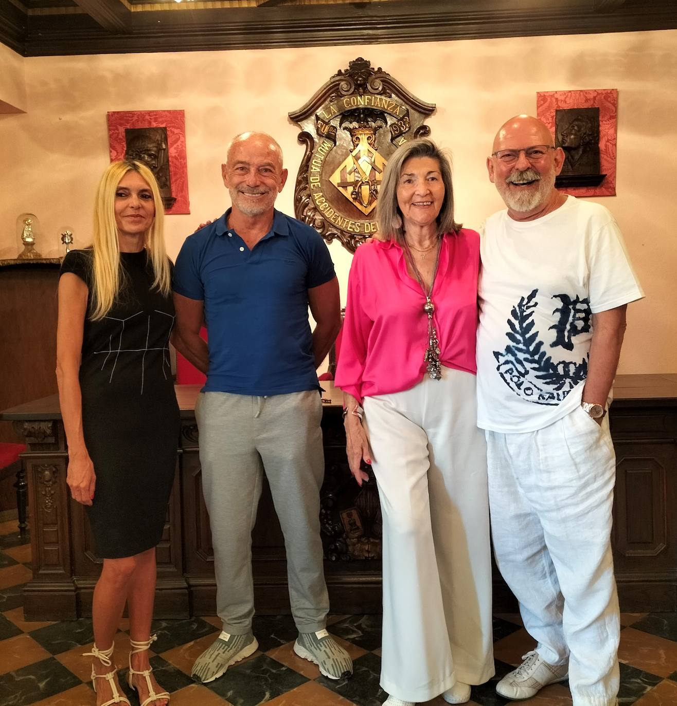 Susana Golf, J. Andrés Mompó, Presen Rodríguez y Enrique Lodares.