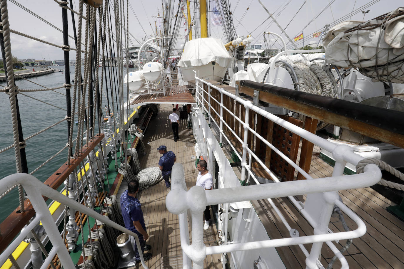 Fotos: La Iacobus Maris, la joya del mar que visita Valencia