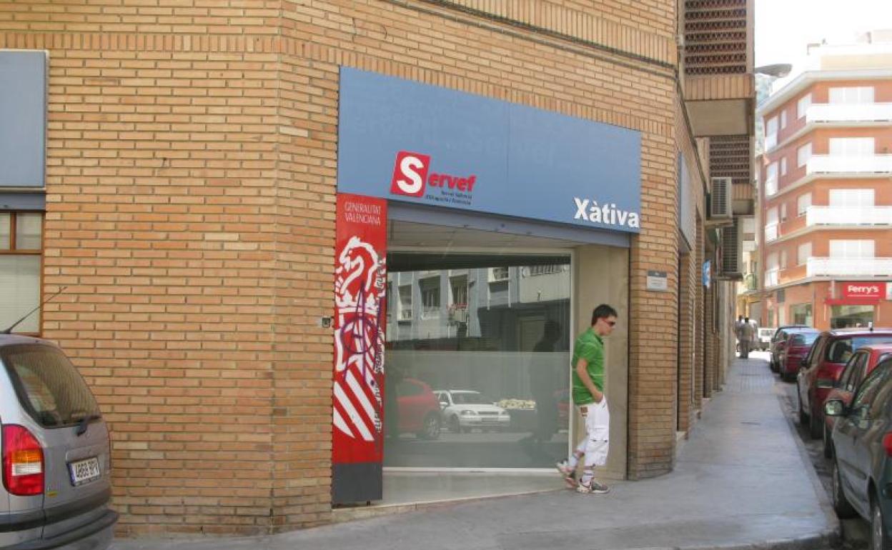 Oficina del Servef de Xàtiva. 