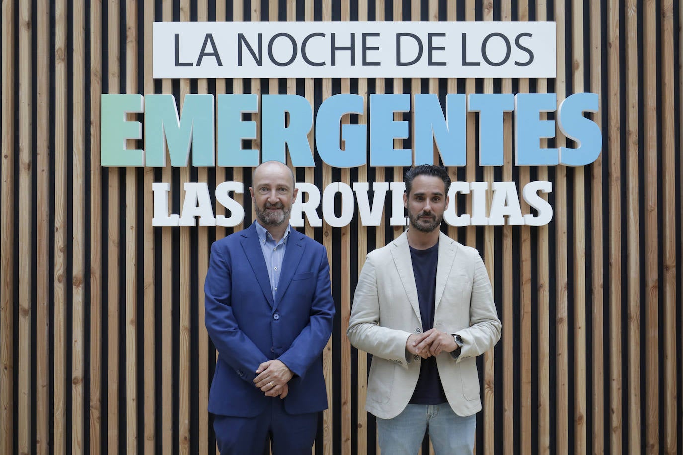 Enrique Valero y Lluis Albiñana, del Centro DayoOne Comunitat Valenciana de CaixaBank.