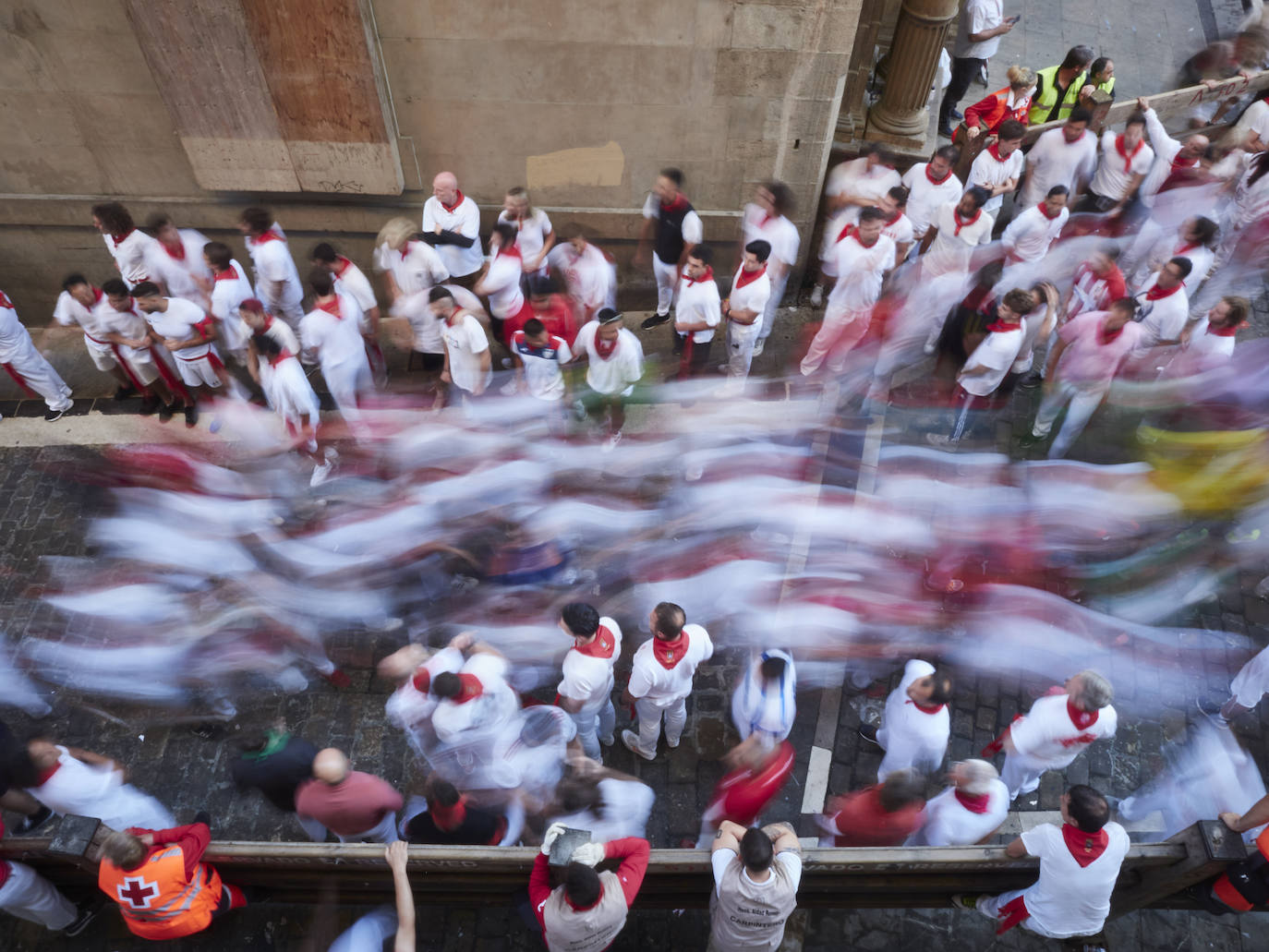 Fotos: Las fotos más espectaculares del tercer encierro de los Sanfermines 2022