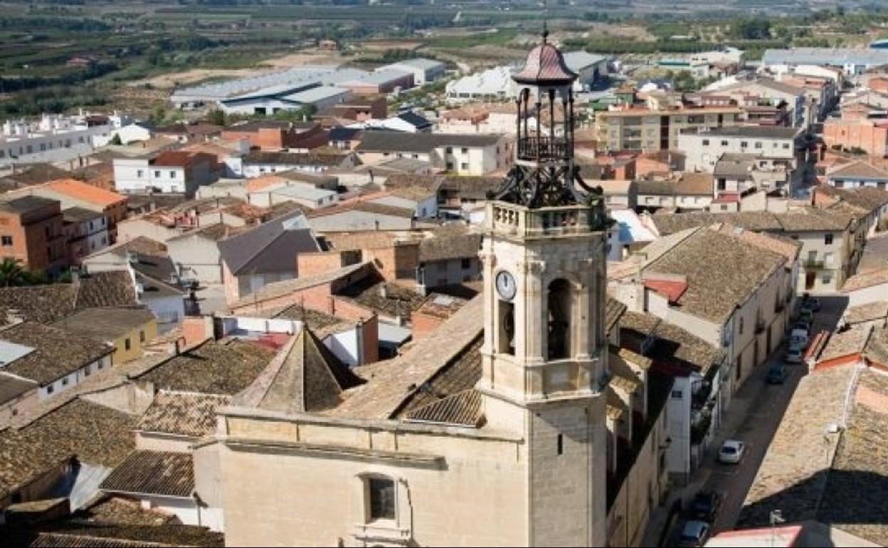 Vista general de la Pobla del Duc. 