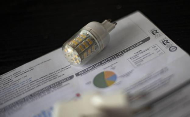 El precio promedio de la luz subirá este miércoles un 4,19% con respecto a este martes