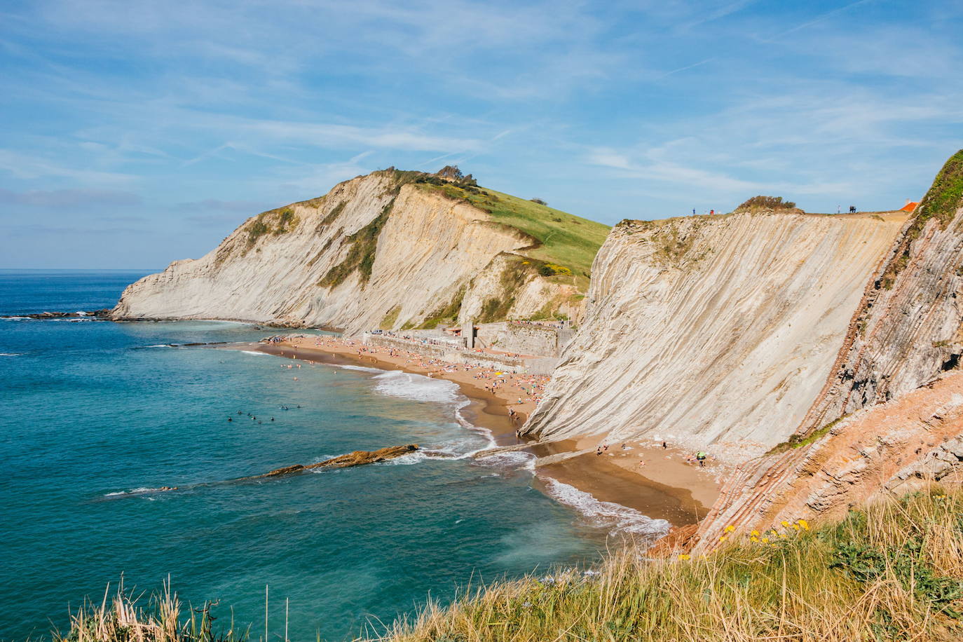 11.- Playa de Itzurun, Zumaia (País Vasco)