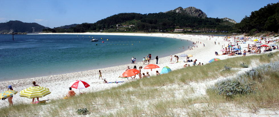 16.- Playa de Rodas, Islas Cíes (Galicia)