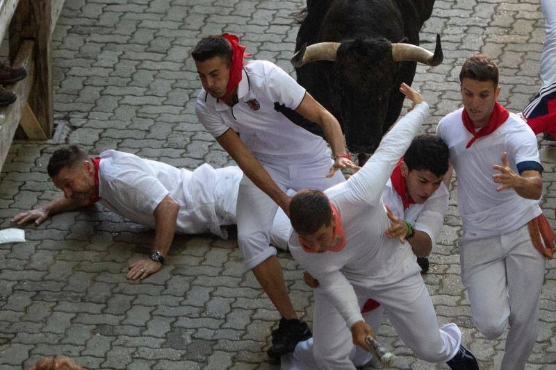Fotos: Así ha sido el sexto encierro de San Fermín