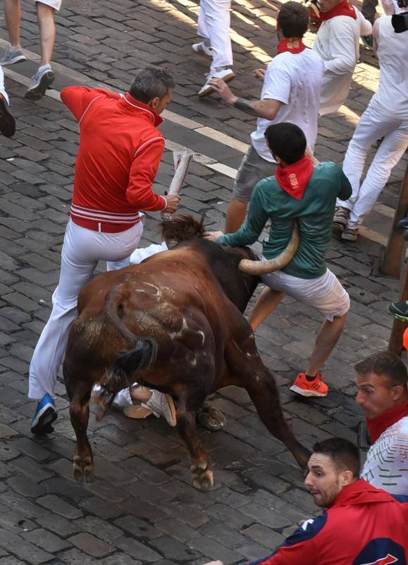 Fotos: Así ha sido el sexto encierro de San Fermín