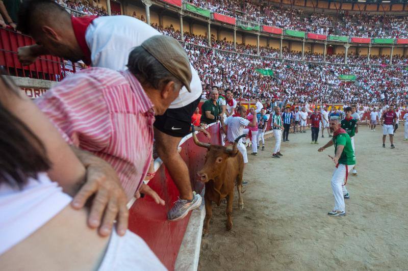 Fotos: Así ha sido el séptimo encierro de San Fermín