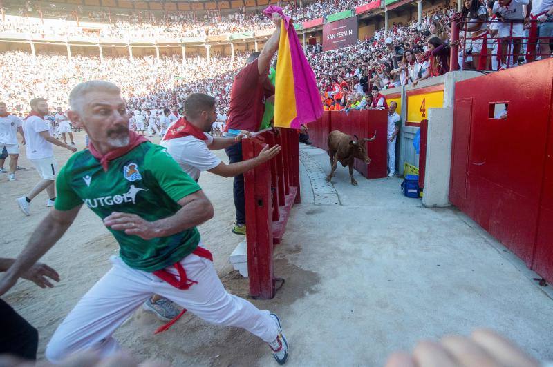 Fotos: Así ha sido el séptimo encierro de San Fermín