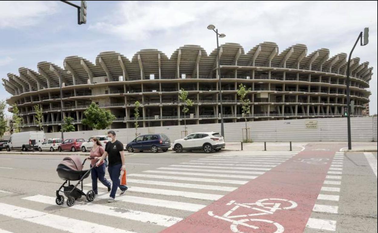 Imagen del Nuevo Mestalla. 