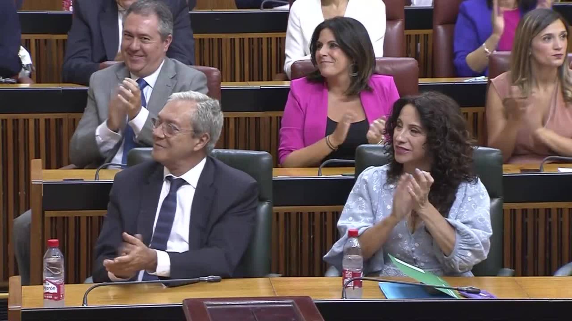 Jesús Aguirre, elegido presidente del Parlamento andaluz de la XII legislatura