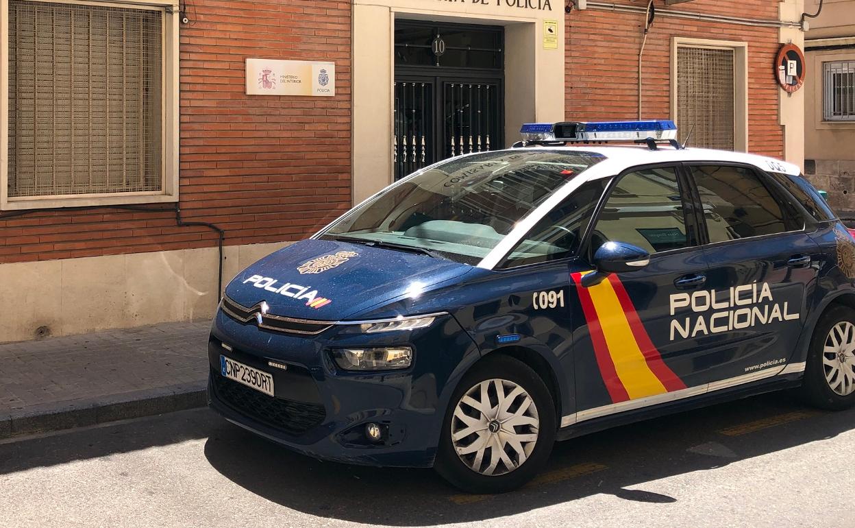 Imagen de la comisaría de policía de Alcoi. 