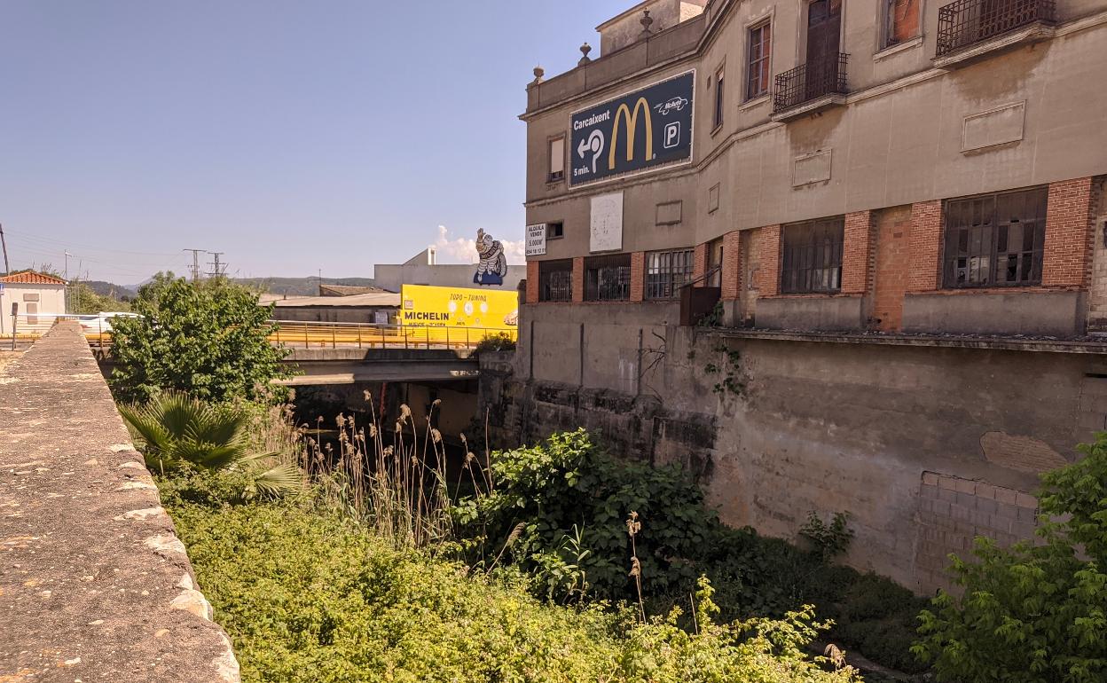 Una de las actuaciones es la ampliación del barranco de la Casella en Alzira. 