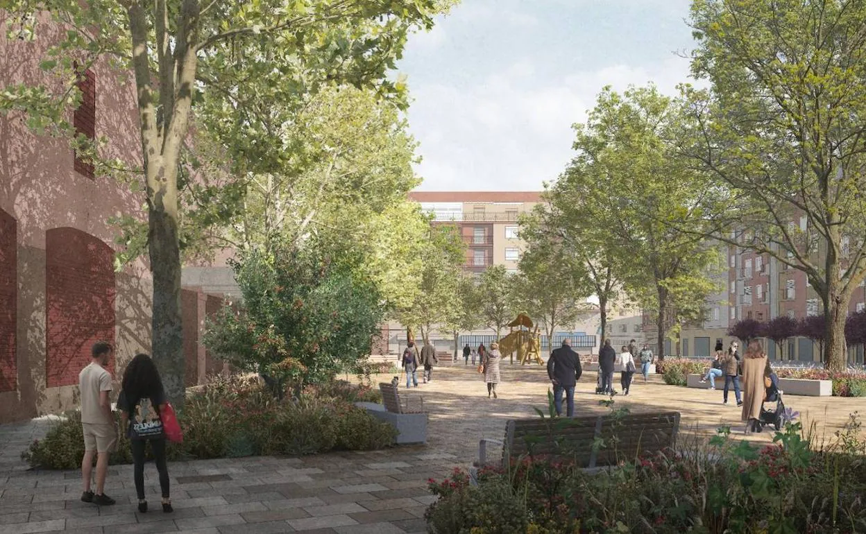 Así será el nuevo entorno del Mercado del Cabanyal de Valencia: peatonal y con zonas verdes