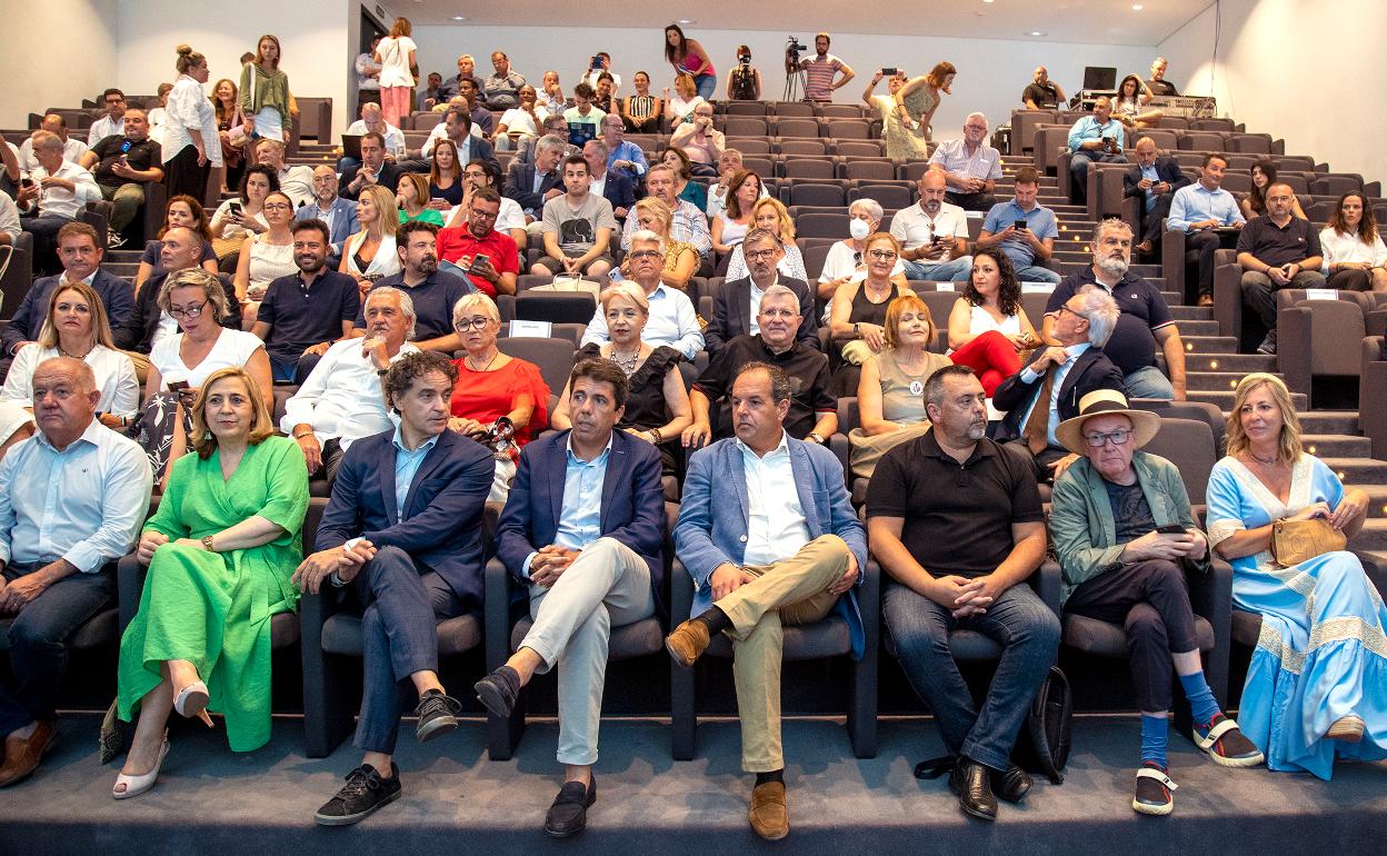 Un momento de la presentación de Alicante Gastronómica.