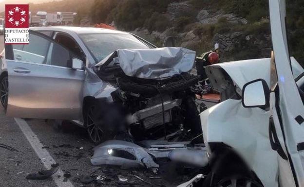 Galería. Las fotos del accidente de tráfico. 