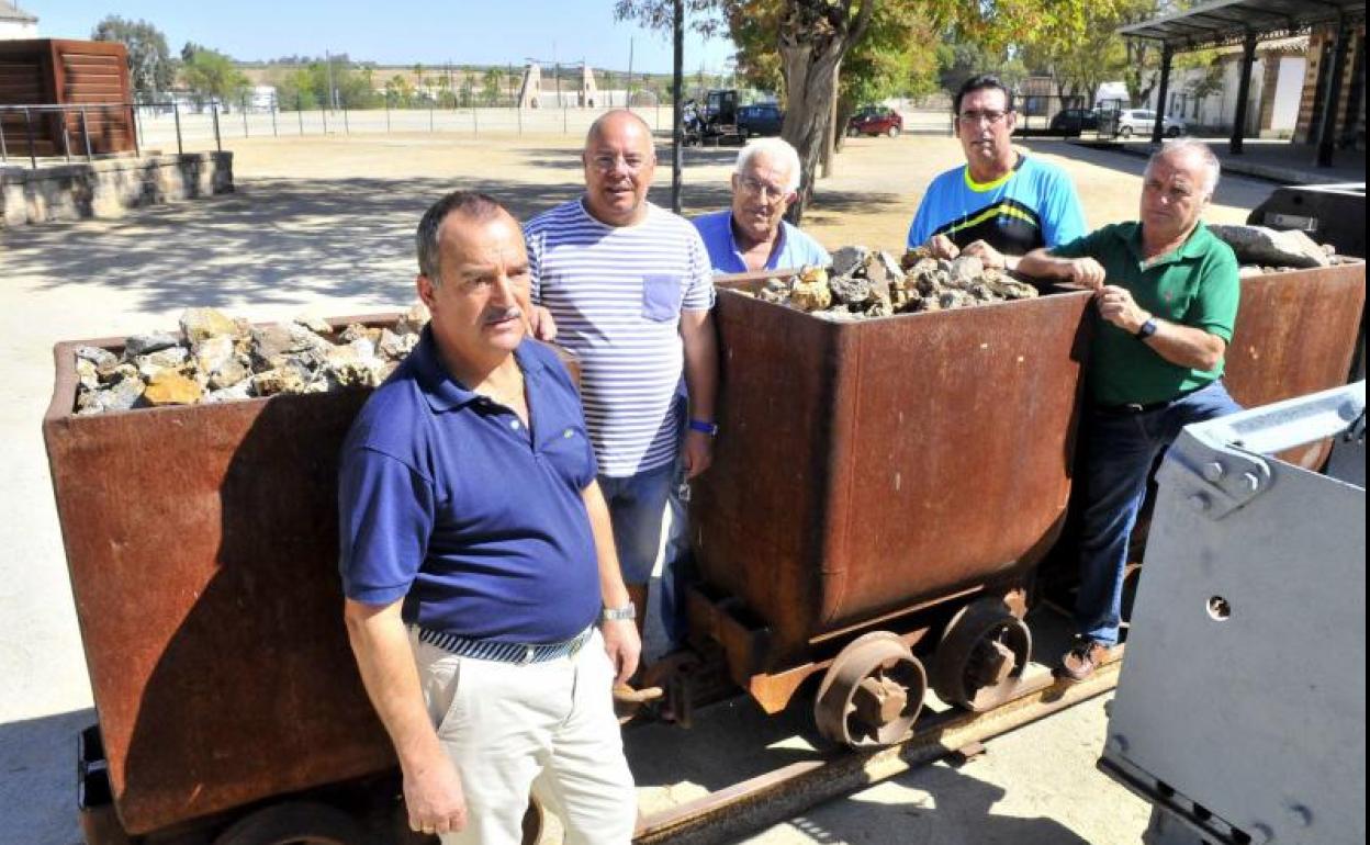 Imagen de archivo de trabajadores de la minería. 