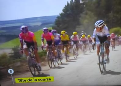 Imagen secundaria 1 - Tour femenino 2022: recorrido sobre tierra | Sterrato, el camino de cabras por el que ha pasado el Tour de Francia femenino